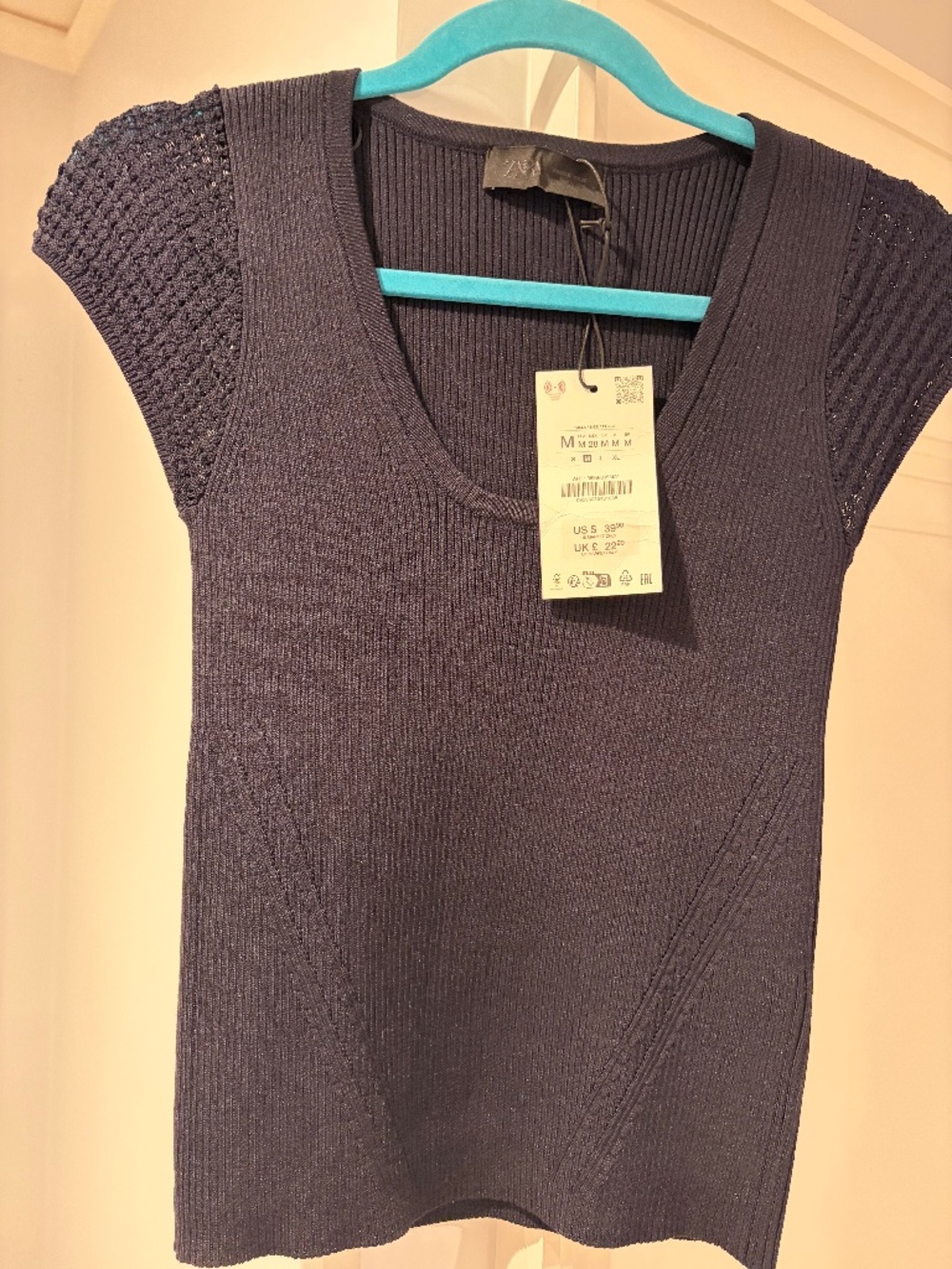 NWT! Zara Knit Top